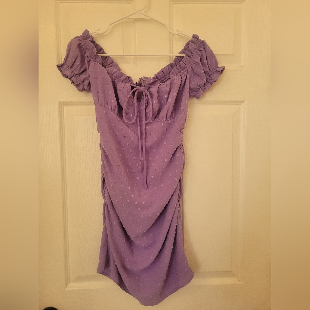 Purple Mini Dress